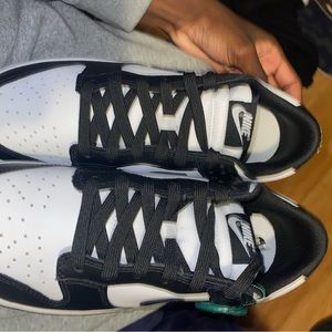 Brand new Nike panda dunks I have verification in the box